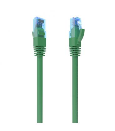 AISENS Cable De Red Latiguillo RJ45 Cat.6 UTP AWG26 CCA, Verde, 30 cm