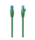 AISENS Cable De Red Latiguillo RJ45 Cat.6 UTP AWG26 CCA, Verde, 30 cm