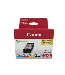 Cartucho de Tinta Original Canon CLI-581XXL Multipack Alta Capacidad/ Cian/ Magenta/ Amarillo/ Negro