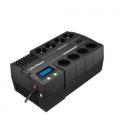 CyberPower BR1000ELCD sistema de alimentación ininterrumpida (UPS) Línea interactiva 1 kVA 600 W 8 salidas AC