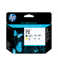 CABEZAL HP 72 NEGRO MATE Y AMARILLO