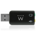 TARJETA DE SONIDO EWENT USB 5.1 VIRTUAL 3D