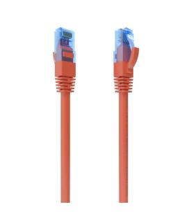 AISENS Cable De Red Latiguillo RJ45 Cat.6 UTP AWG26 CCA, Rojo, 25 cm