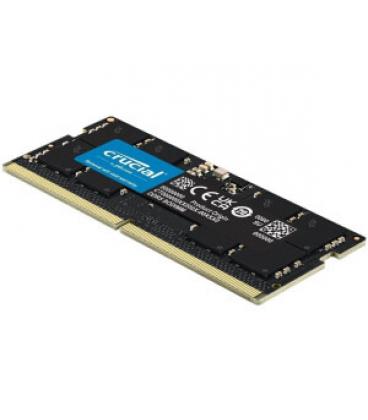 Memoria ram ddr5 24gb crucial - sodimm - 5600mhz - pc5 44800 - cl46 - 1.1v