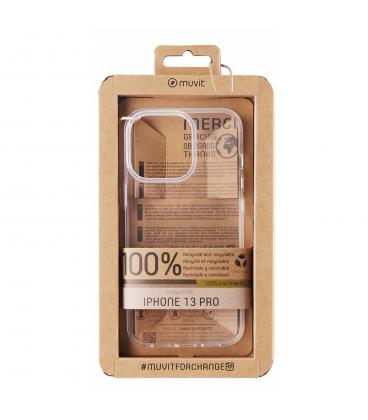 Funda muvit recycletek para apple iphone 13 pro transparente