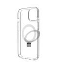 Funda muvit recycletek magsafe + soporte para iphone 15 transparente