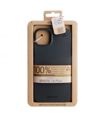 Funda muvit recycletek para apple iphone 14 plus negra