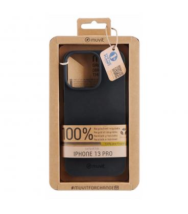 Funda muvit recycletek para apple iphone 13 pro negra