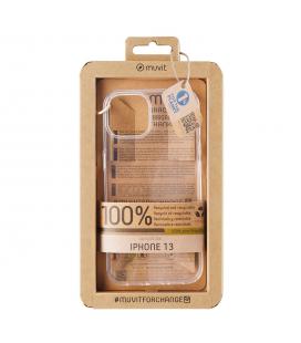 Funda muvit recycletek para apple iphone 13 transparente