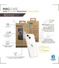 Funda muvit recycletek magsafe para apple iphone 14 pro max transparente