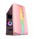 Caja gaming minitorre mars gaming mc-s1/ rosa