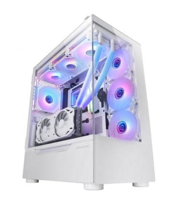 Caja gaming torre mars gaming mc-ult/ blanca