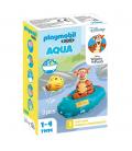 Playmobil 1.2.3 & disney: paseo en bote con tigger