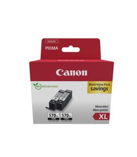 Pack Cartucho Tinta Canon Pgi-570Xl Negro 2 Uds