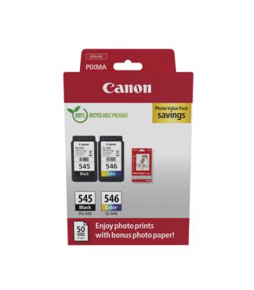 Canon Cartucho Multipack PG-545-CL546+ Papel Fotos