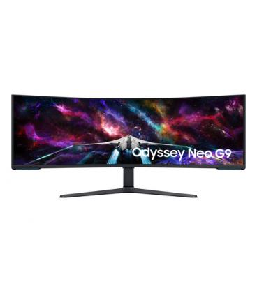 Monitor Gaming Ultrapanorámico Curvo Samsung Odyssey Neo G9 S57CG952NU 57"/ Dual UHD/ 1ms/ 240Hz/ VA/ Blanco