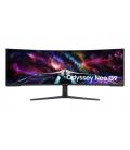 Monitor Gaming Ultrapanorámico Curvo Samsung Odyssey Neo G9 S57CG952NU 57"/ Dual UHD/ 1ms/ 240Hz/ VA/ Blanco