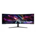 Monitor Gaming Ultrapanorámico Curvo Samsung Odyssey Neo G9 S57CG952NU 57"/ Dual UHD/ 1ms/ 240Hz/ VA/ Blanco