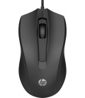 RATON ALAMBRICO HP 100 NEGRO