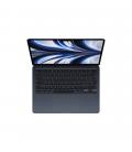Portatil apple macbook air 13 mba 2022 midnight m2 tid - chip m2 8c - 8gb - ssd 256gb - gpu 8c - 13.6pulgadas mly33y - a