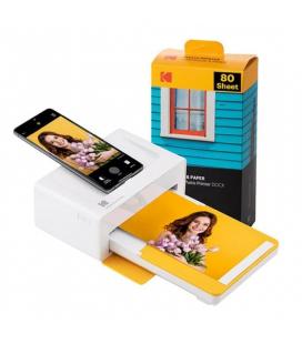 Impresora portátil fotográfica kodak dock plus/ tamaño papel 4' x 6'