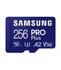 Tarjeta de Memoria Samsung PRO Plus 2023 256GB microSD XC/ Clase 10/ 180MBs