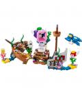 Lego super mario set de expansion: dorrie y el buque naufragado