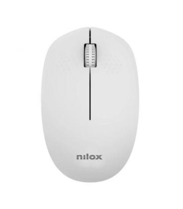 Nilox ratón wireless, 1000 dpi, 3 botones, gris
