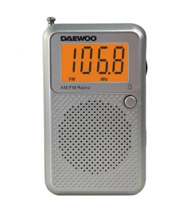 Radio portátil daewoo dw1115/ gris