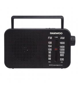 Radio portátil daewoo dw1123/ negra