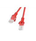 CABLE RED LANBERG LATIGUILLO CAT.6 UTP 10M ROJO FLUKE PASSED