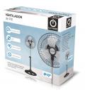 Ventilador de pie thulos et - f10sf 25cm - regulable hasta 1m - 45w