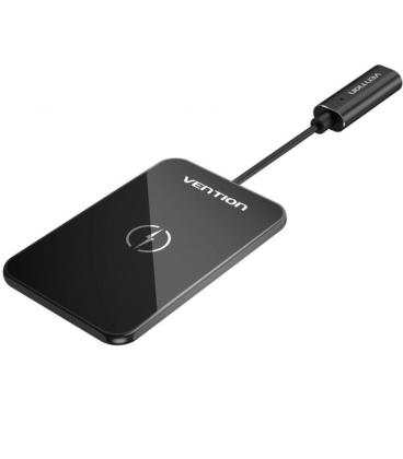 Cargador inalámbrico vention fgbbag/ 1xusb tipo-c/ 15w