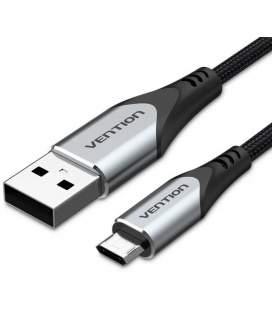 Cable usb 2.0 vention cochd/ usb macho - microusb macho/ 480mbps/ 50cm/ negro