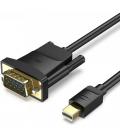 Cable conversor vention hfdbg/ mini displayport macho - vga hembra/ 1.5m/ negro