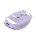 Ratón Inalámbrico por Bluetooth Trust Ozaa Compact Wireless/ Batería recargable/ Hasta 3200 DPI/ Morado