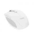 Ratón Inalámbrico por Bluetooth Trust Ozaa Compact Wireless/ Batería recargable/ Hasta 3200 DPI/ Blanco