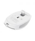 Ratón Inalámbrico por Bluetooth Trust Ozaa Compact Wireless/ Batería recargable/ Hasta 3200 DPI/ Blanco