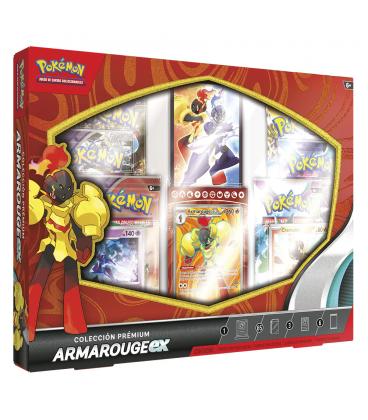 Juego de cartas pokemon tcg ex colección premium armarouge español