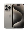 Movil apple iphone 15 pro 6.1pulgadas 128gb natural titanium