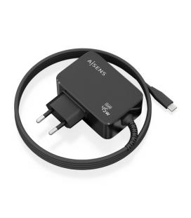 Cargador Gan de Pared Aisens ASCH-1PD45WL032-BK/ 1xUSB Tipo-C + Cable 1.8m/ 45W