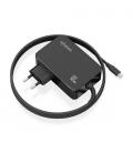 Cargador Gan de Pared Aisens ASCH-1PD90WL034-BK/ 1xUSB Tipo-C + Cable 1.8m/ 90W