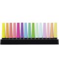 Peana de Marcadores Fluorescentes Stabilo Boss Original/ 15 Unidades/ Colores Surtidos/ Incluye Soporte