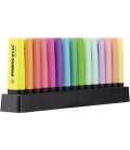 Peana de Marcadores Fluorescentes Stabilo Boss Original/ 15 Unidades/ Colores Surtidos/ Incluye Soporte