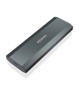 AISENS Caja Externa M.2 (NGFF) ASM2-029GR NVMe a USB3.2 Gen2, Gris