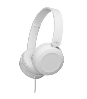 Auriculares jvc ha-s31m/ con micrófono/ jack 3.5/ blancos