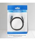 Vention Cable USB 2.0 COLBI/ USB Macho - MicroUSB Macho/ Hasta 60W/ 480Mbps/ 3m/ Negro