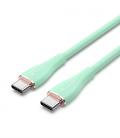 Vention Cable USB 2.0 Tipo-C TAWGH/ USB Tipo-C Macho - USB Tipo-C Macho/ Hasta 100W/ 480Mbps/ 2m/ Verde
