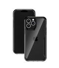 Funda muvit shockproof 2m para apple iphone 13 pro transparente - negra