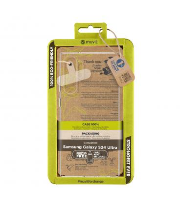 Funda muvit recycletek para samsung galaxy s24 ultra transparente